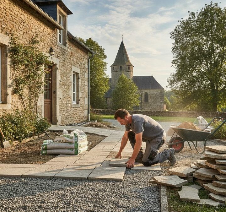 Aménagement allée à Chérisey : les pièges fréquents à éviter pour un extérieur durable