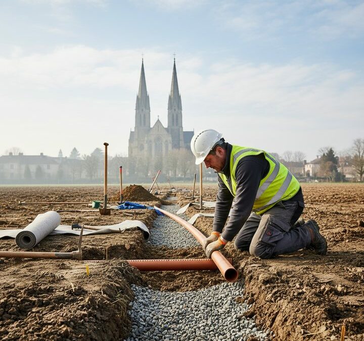 Drainage terrain à Thionville : guide pratique pour prévenir les problèmes d’humidité