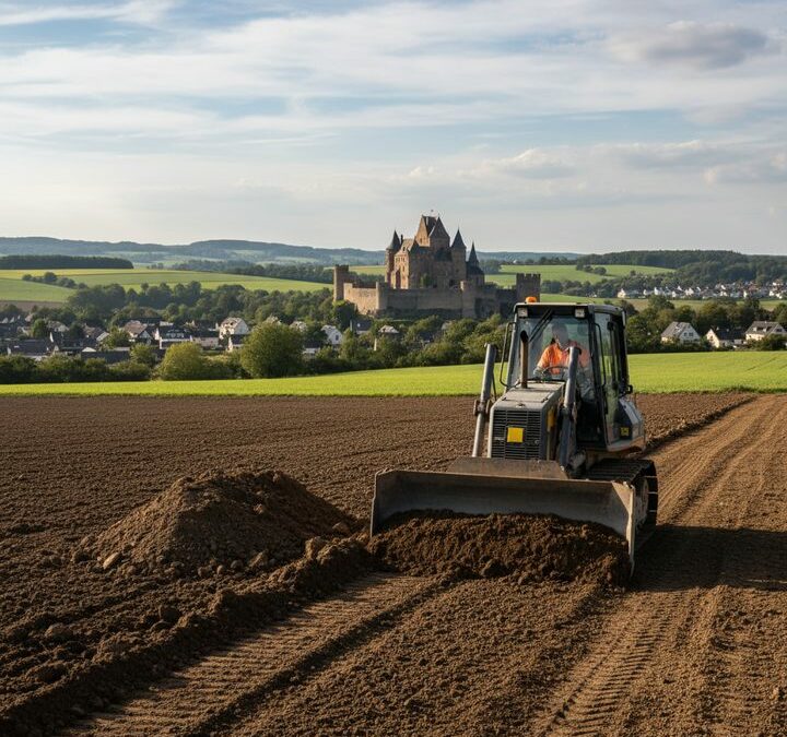 Nivellement terrain à Forbach : guide prévention et bonnes pratiques